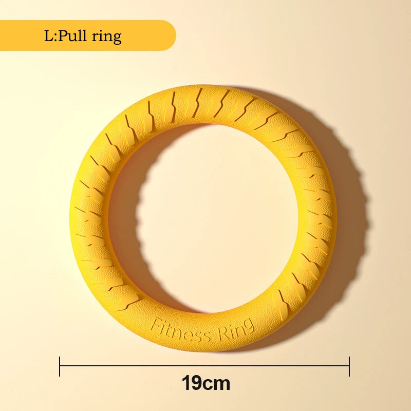 Durable Dog Toys 4 Pack Flying Disc Ball Tug Rope Chew Proof Teeth Cleaning Set For Puppies And Adults