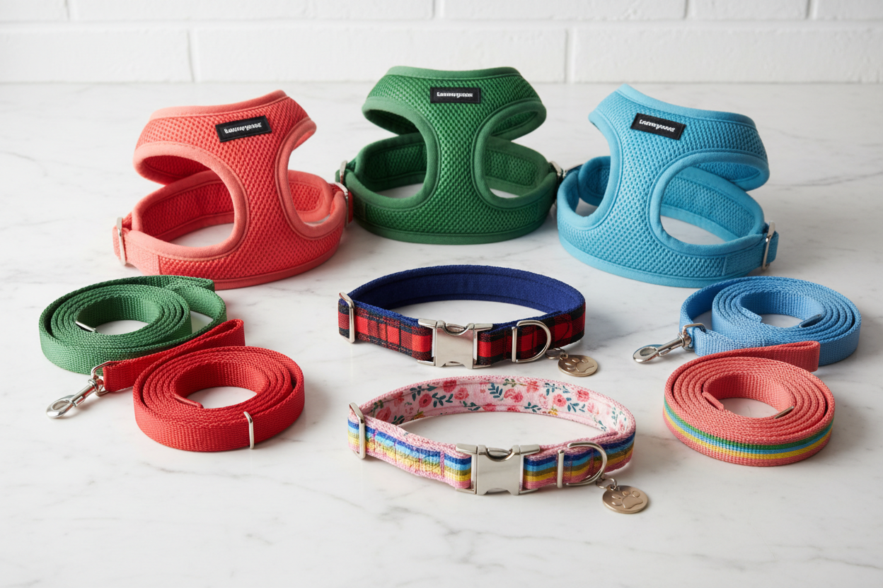 Collars, Leashes & Harnesses