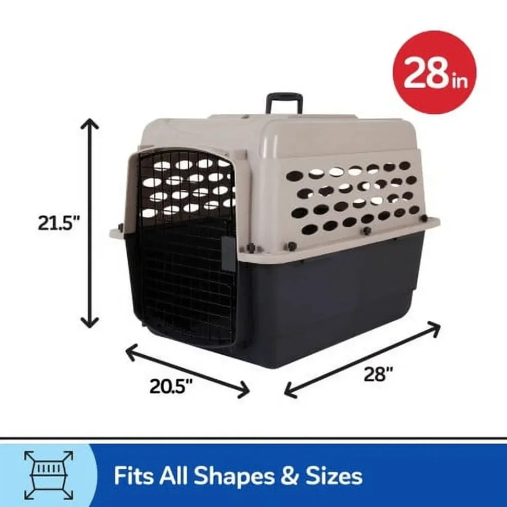 Airline Approved Portable Plastic Dog Kennel Travel Crate