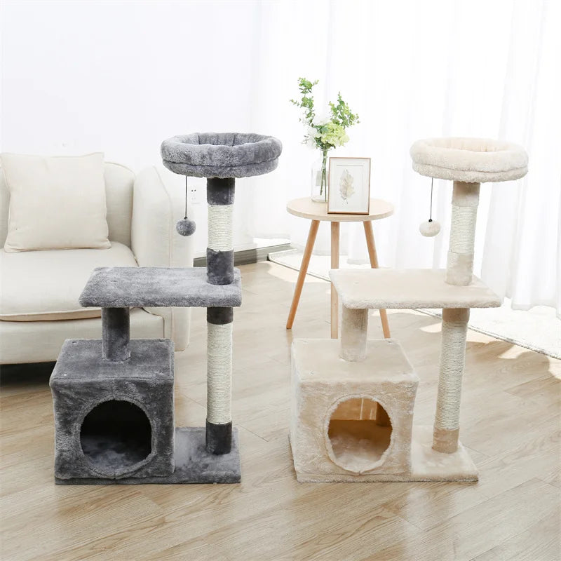PAWZ Road Premium Cat Tree Tower Indoor Condo With Sisal-Scratching
