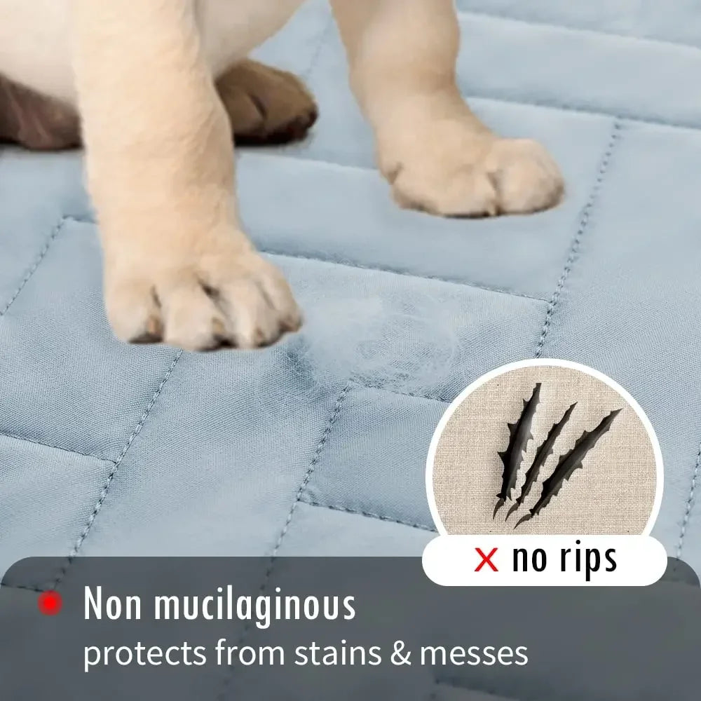 Waterproof Non Slip Dog Bed Cover and Pet Blanket for Sofa Car Mattress Protection Washable