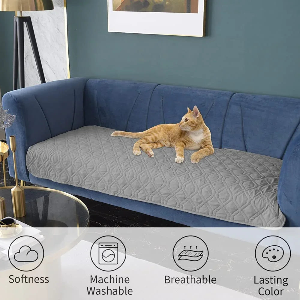 Waterproof Non Slip Dog Bed Cover and Pet Blanket for Sofa Car Mattress Protection Washable