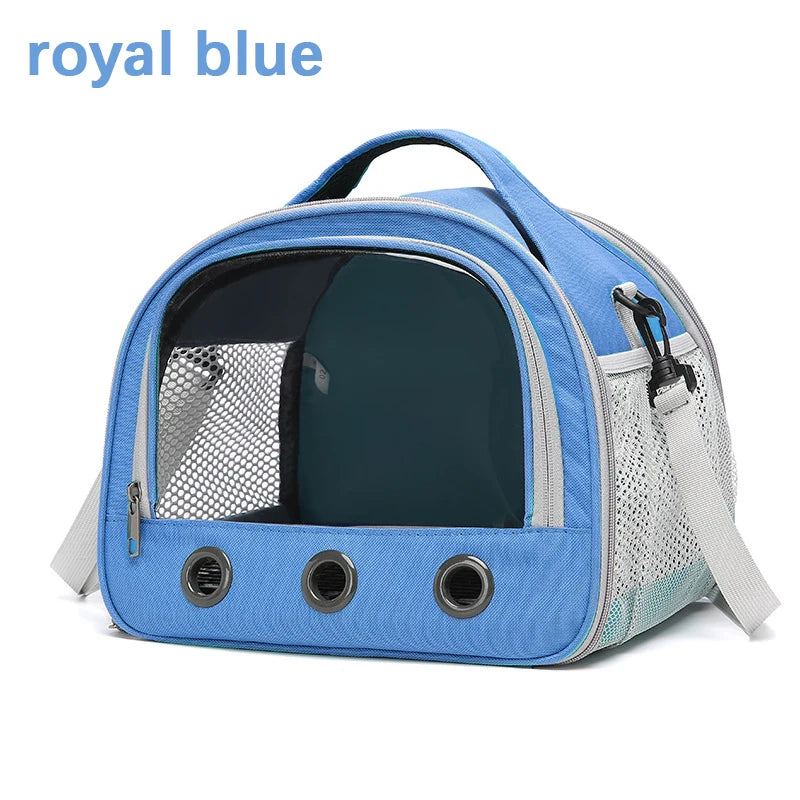 Portable Pet Carrier Bag With Breathable Mesh For Travel