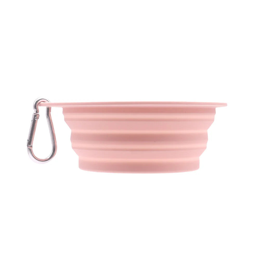 Portable Collapsible Foldable Dog Bowl Travel Water and Food Dish
