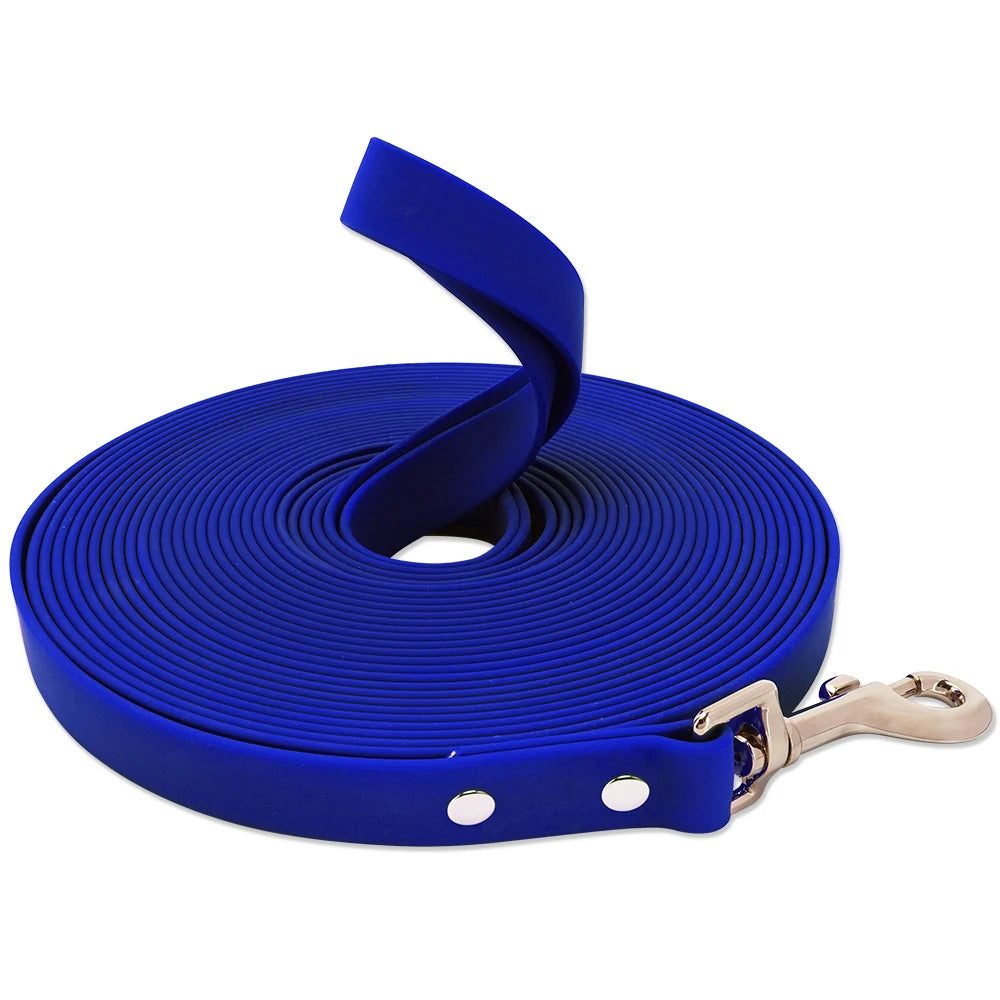 Waterproof PVC Dog Leash For All Breeds Easy To Clean Walking Training Lead With Durable Construction
