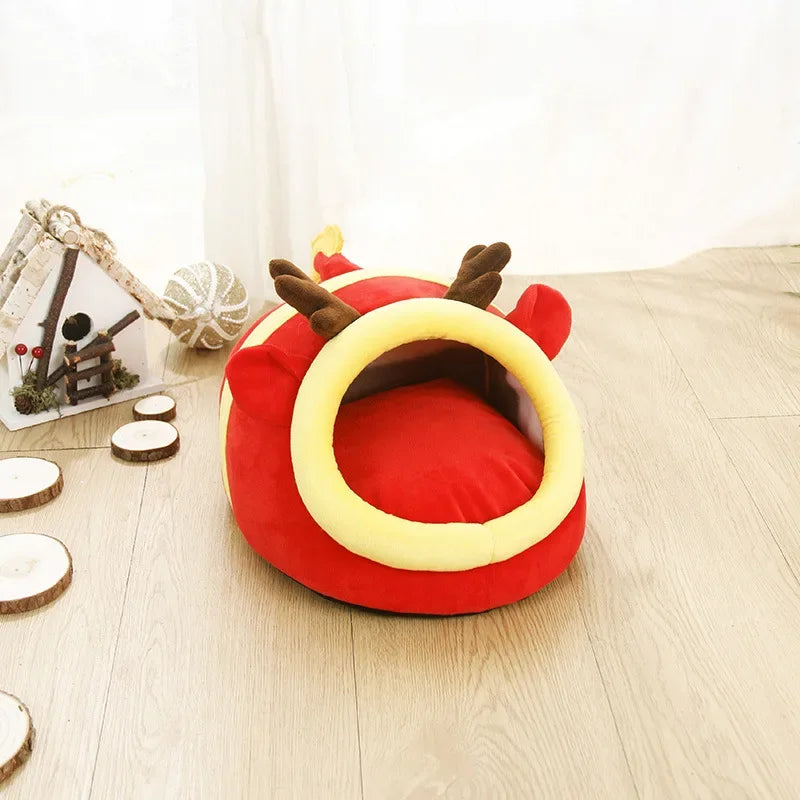 Super Warm Small Animal Cage With Hamster Nest And Rabbit Bed