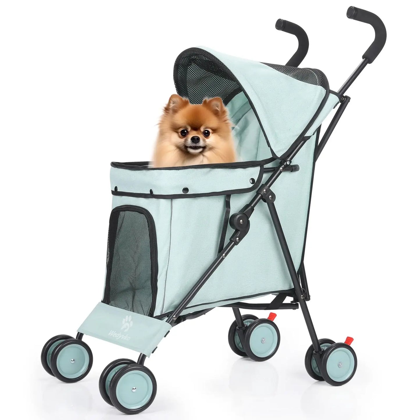 Travel Portable Dog Stroller For Small Dogs And Cats Pet Carrier With Easy Fold System