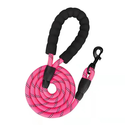 Strong Reflective Nylon Dog Leash For All Breeds