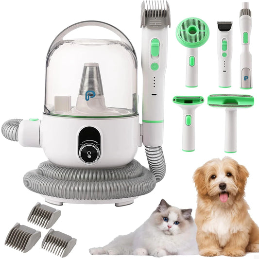 HiMISS Pet Grooming Kit With 2L Vacuum And 5 Tools