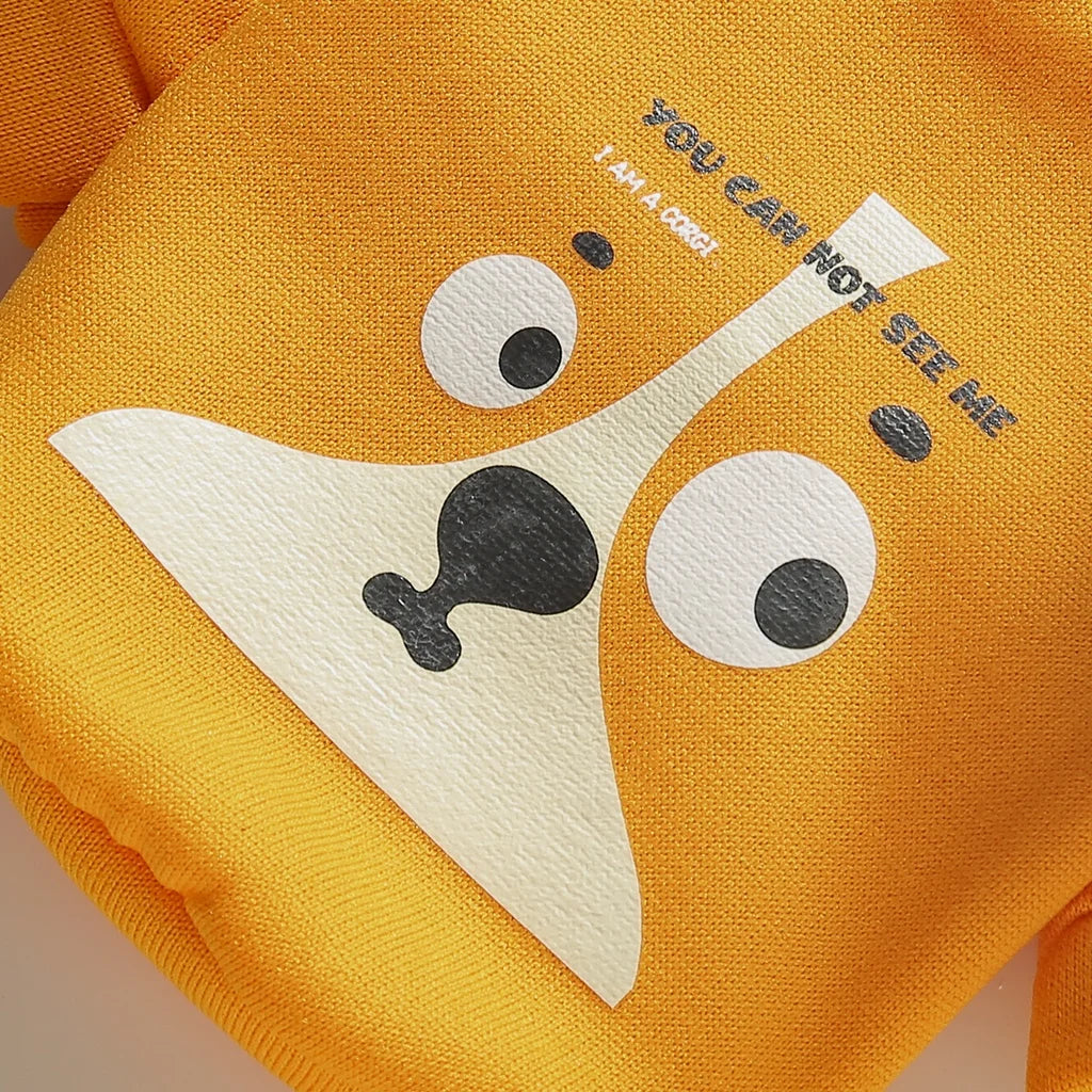 Cartoon Dog And Cat Sweater Pullover For Autumn And Winter
