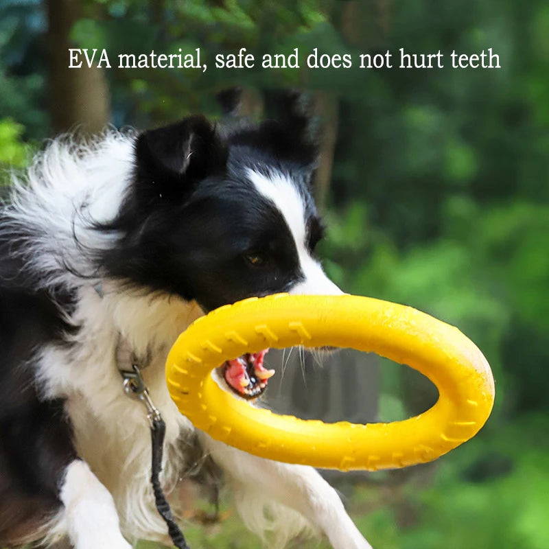 Durable Dog Toys 4 Pack Flying Disc Ball Tug Rope Chew Proof Teeth Cleaning Set For Puppies And Adults