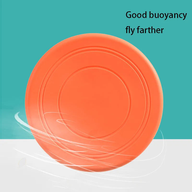 YTYIN Silicone Flying Saucer Dog Cat Toy Flying Discs