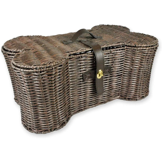 Pet Toy Basket Plastic Wicker Storage For Dogs And Cats