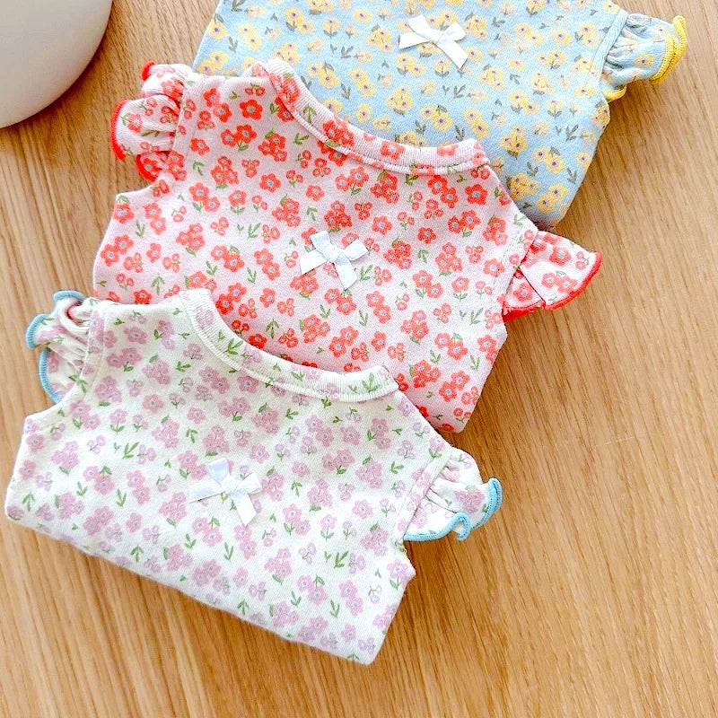Floral Print Dog Vest T Shirt For Chihuahua Bulldog