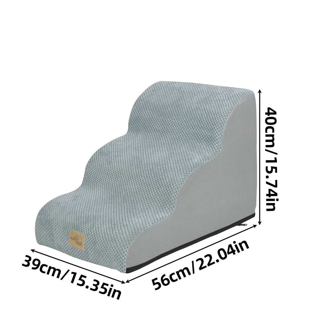 NONEDog Door High Density Foam Dog Steps With Washable Cover