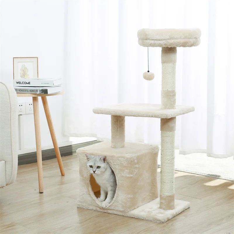 PAWZ Road Premium Cat Tree Tower Indoor Condo With Sisal-Scratching