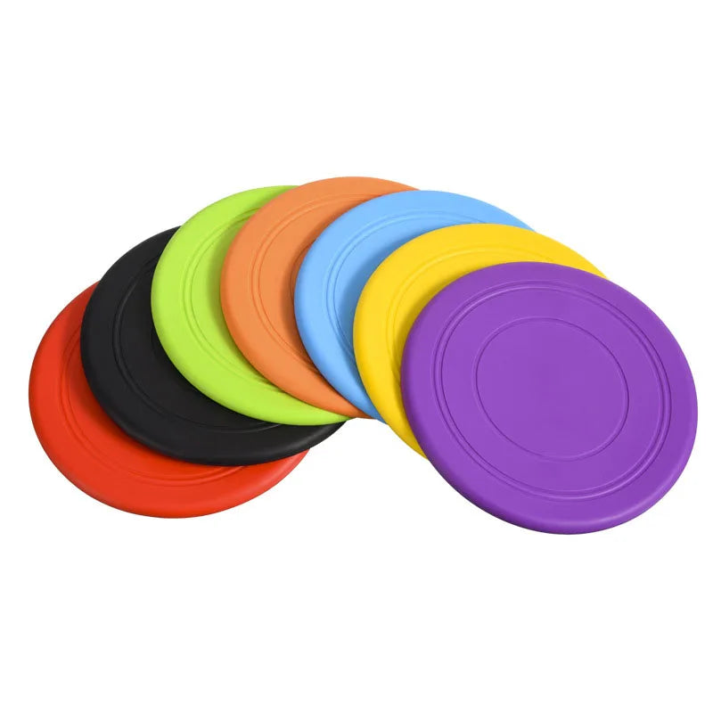 YTYIN Silicone Flying Saucer Dog Cat Toy Flying Discs