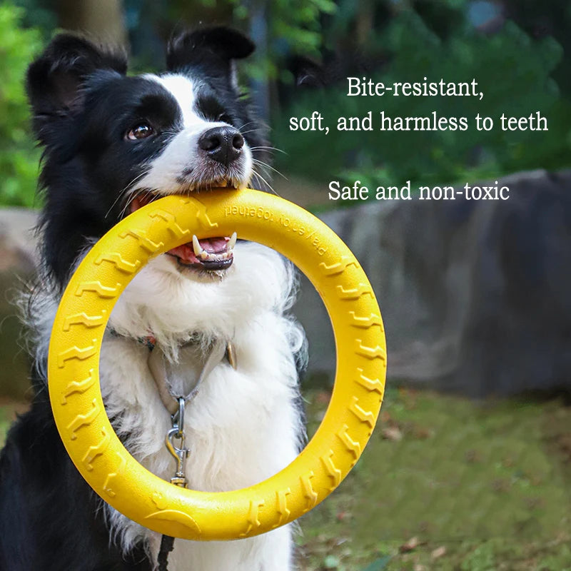 Durable Dog Toys 4 Pack Flying Disc Ball Tug Rope Chew Proof Teeth Cleaning Set For Puppies And Adults