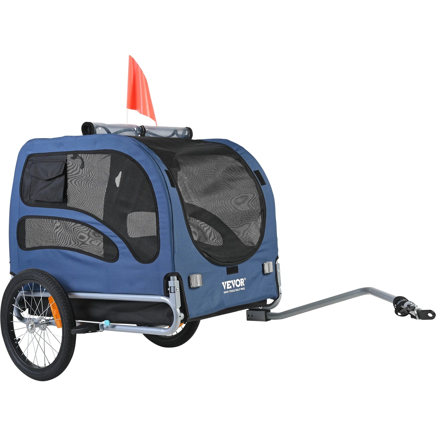 PremiumQuality Durable Universal Dog Bicycle Trailer Carrier With Reflectors Coupler
