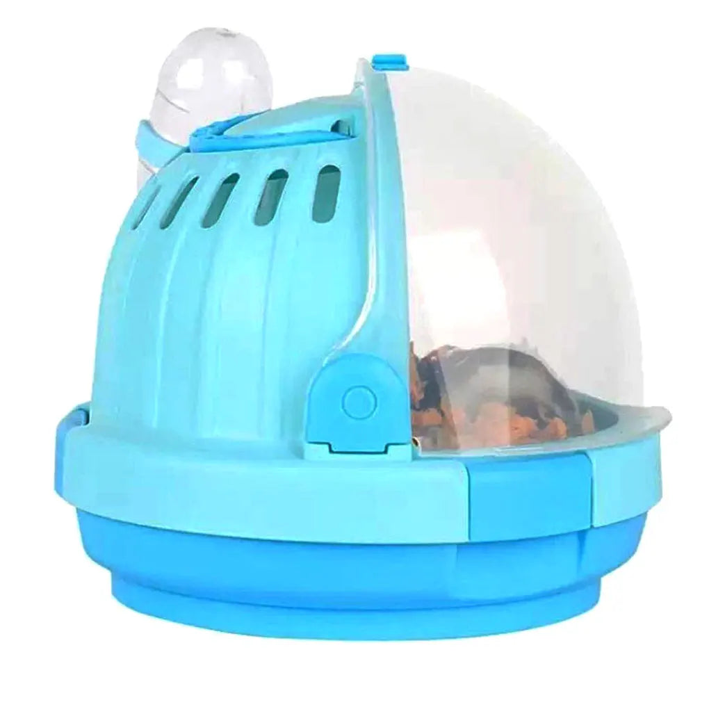 Transparent Portable Pet Cage Travel Carrier Premium Durable Polypropylene Hutch