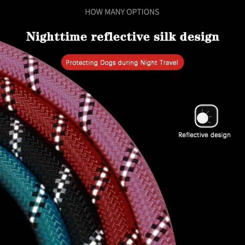 NONECN Reflective Dog Leash With Padded Handle And Heavy Duty