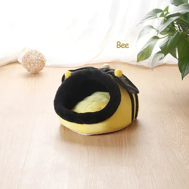 Super Warm Small Animal Cage With Hamster Nest And Rabbit Bed