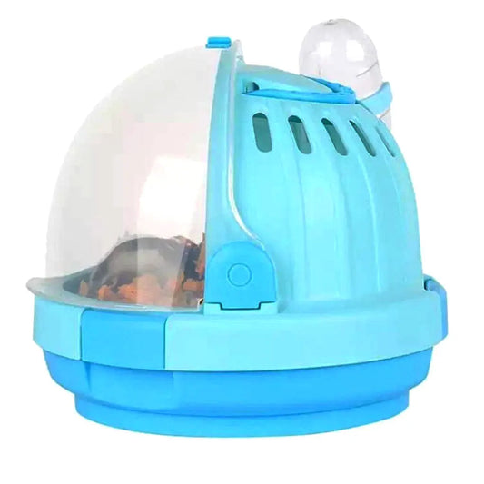 Transparent Portable Pet Cage Travel Carrier Premium Durable Polypropylene Hutch