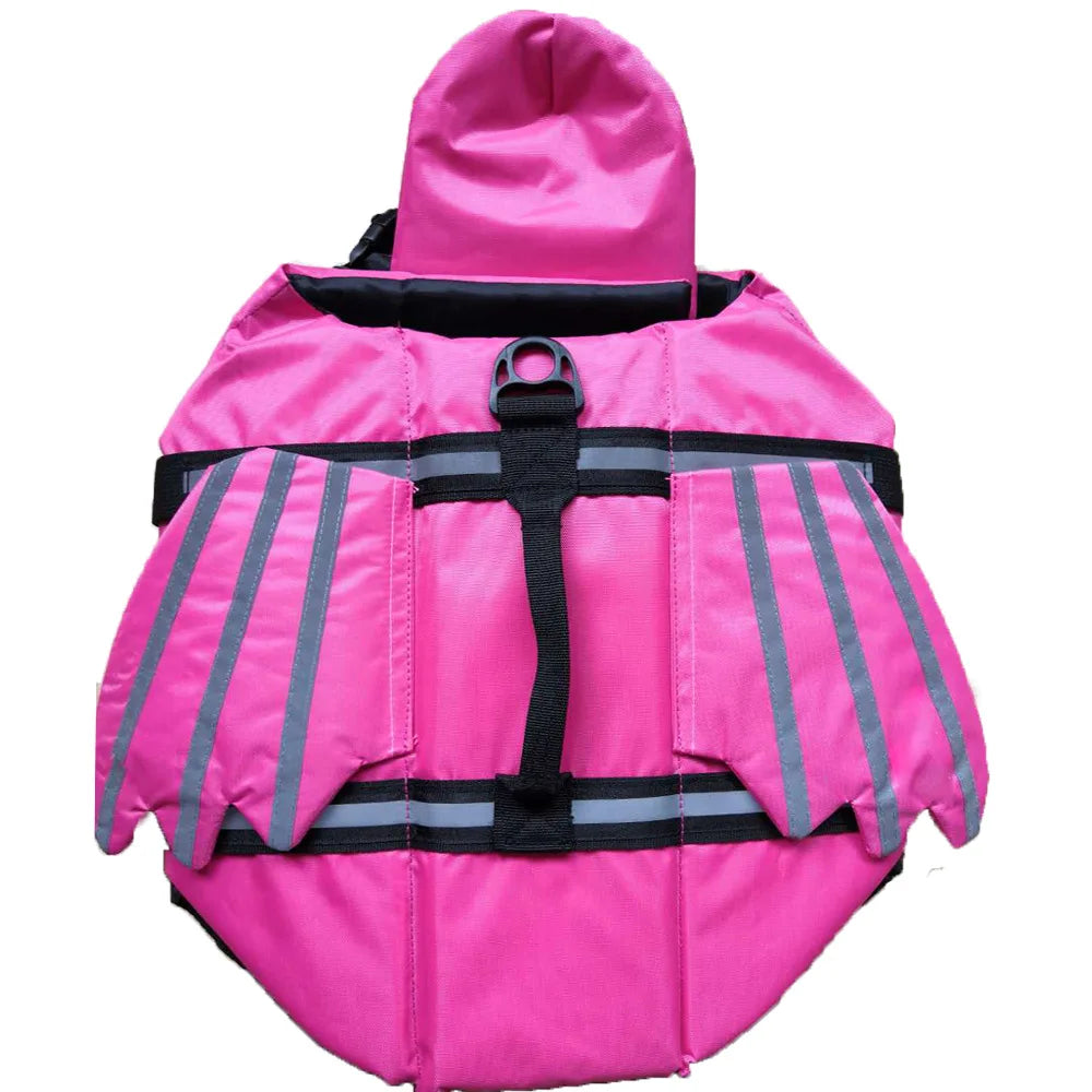 NONECN Dog Life Jacket Reflective Adjustable Safety Vest For Surfing And Enhanced Buoyancy