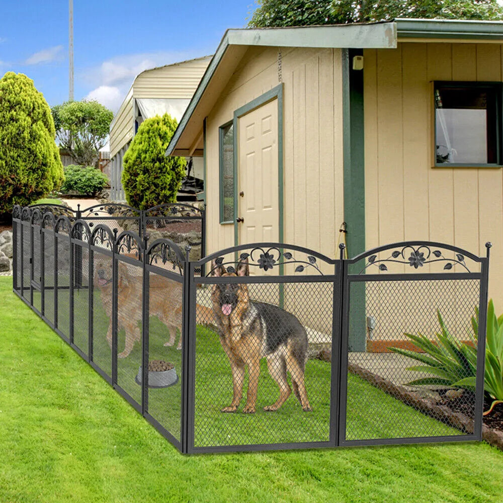 Borwar Heavy Duty Dog Playpen Exercise Enclosure Whelping Pen