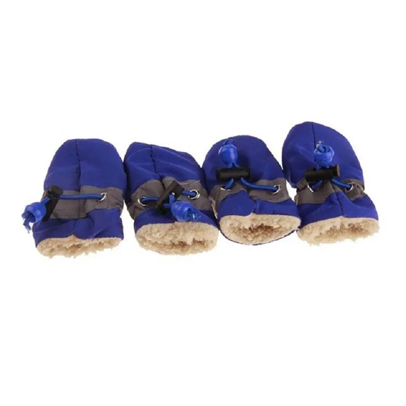 Antiskid Puppy Shoes Waterproof AllWeatherDurable Winter Protection For Small Dogs