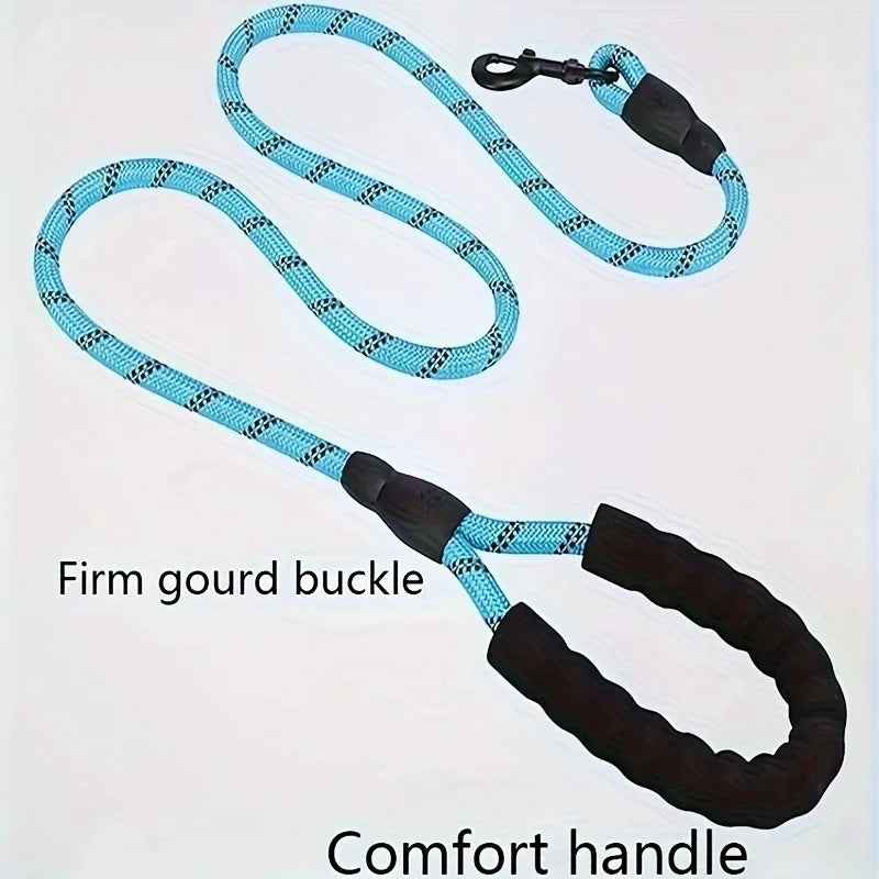 NONECN Reflective Dog Leash With Padded Handle And Heavy Duty