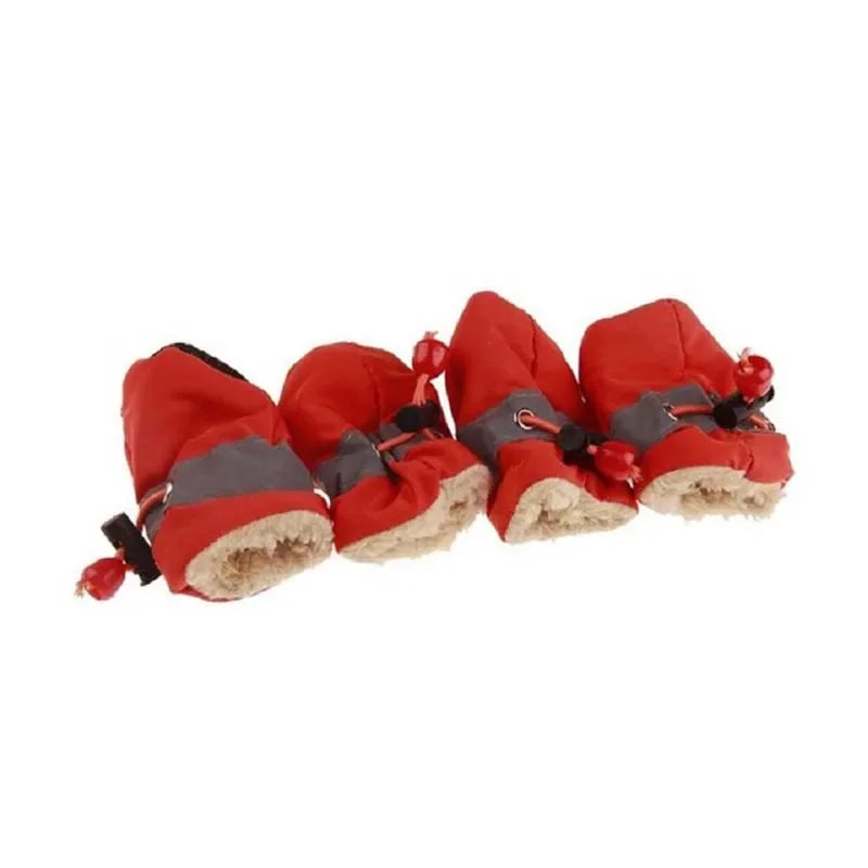 Antiskid Puppy Shoes Waterproof AllWeatherDurable Winter Protection For Small Dogs