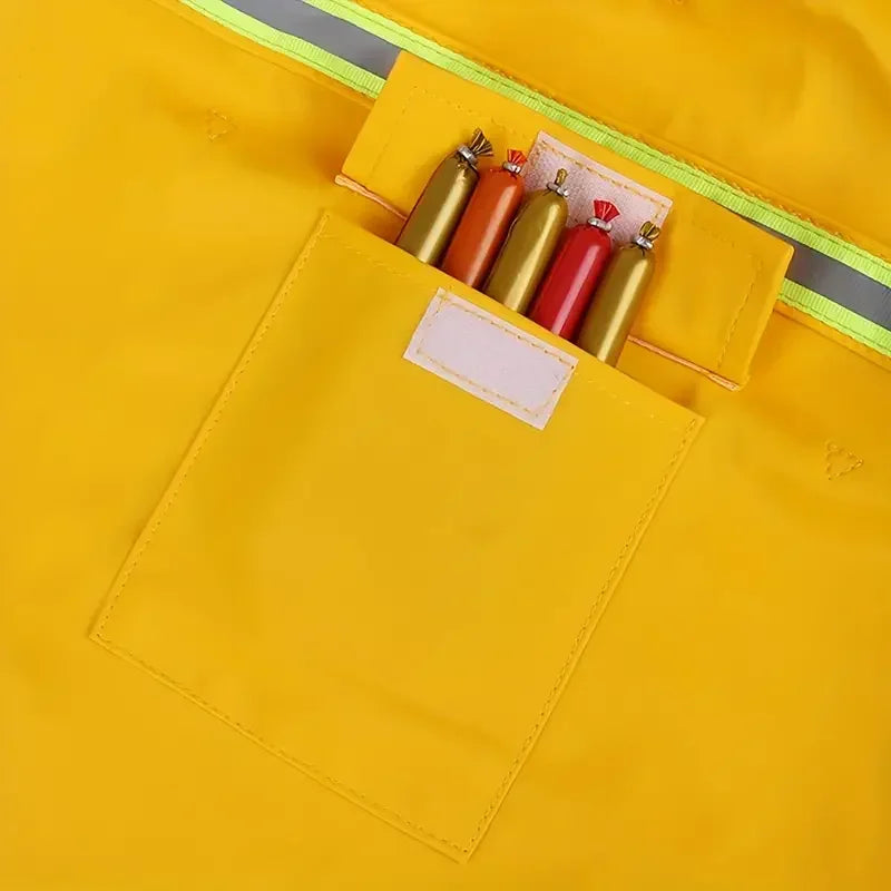 Hooded Dog Raincoat Cape Style Reflective Waterproof Coat
