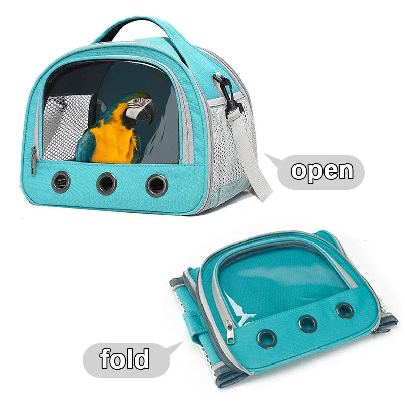 Portable Pet Carrier Bag With Breathable Mesh For Travel