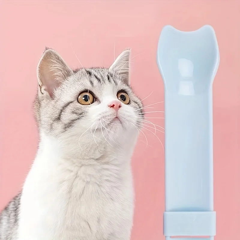Cat Strip Squeeze Spoon Feeder for Lickable Wet Cat Treats