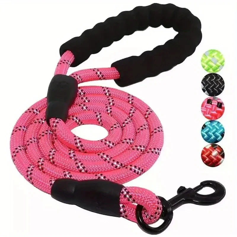NONECN Reflective Dog Leash With Padded Handle And Heavy Duty
