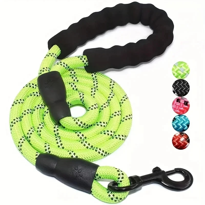 NONECN Reflective Dog Leash With Padded Handle And Heavy Duty
