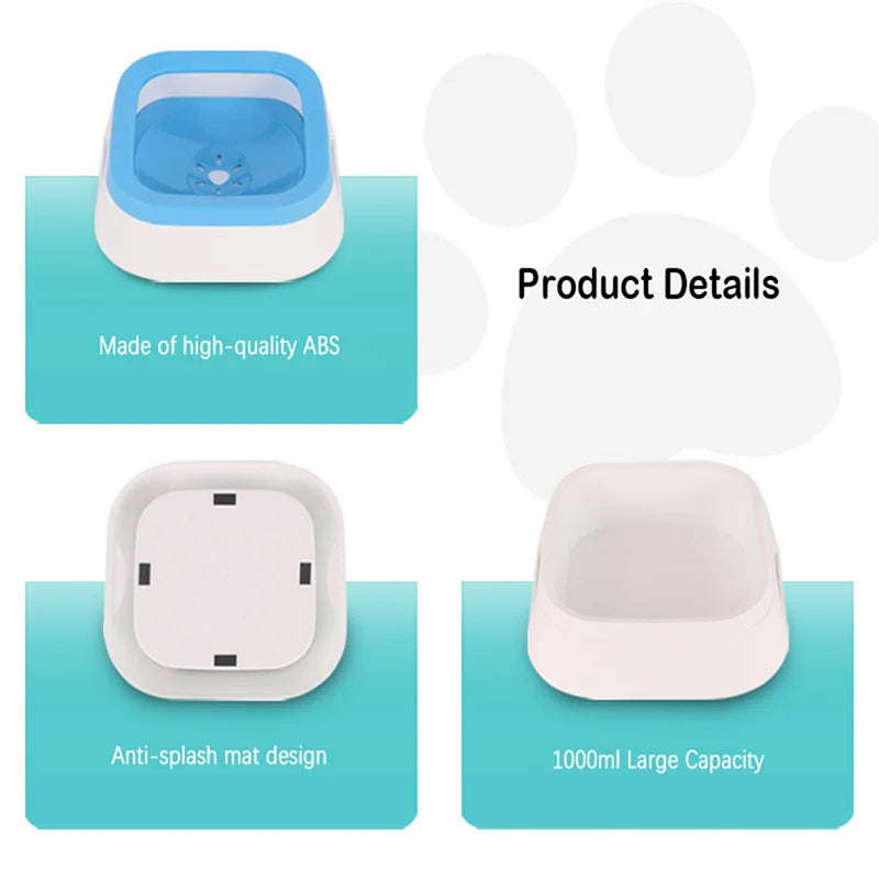 Anti-Splash Water Bowl For Dogs And Cats